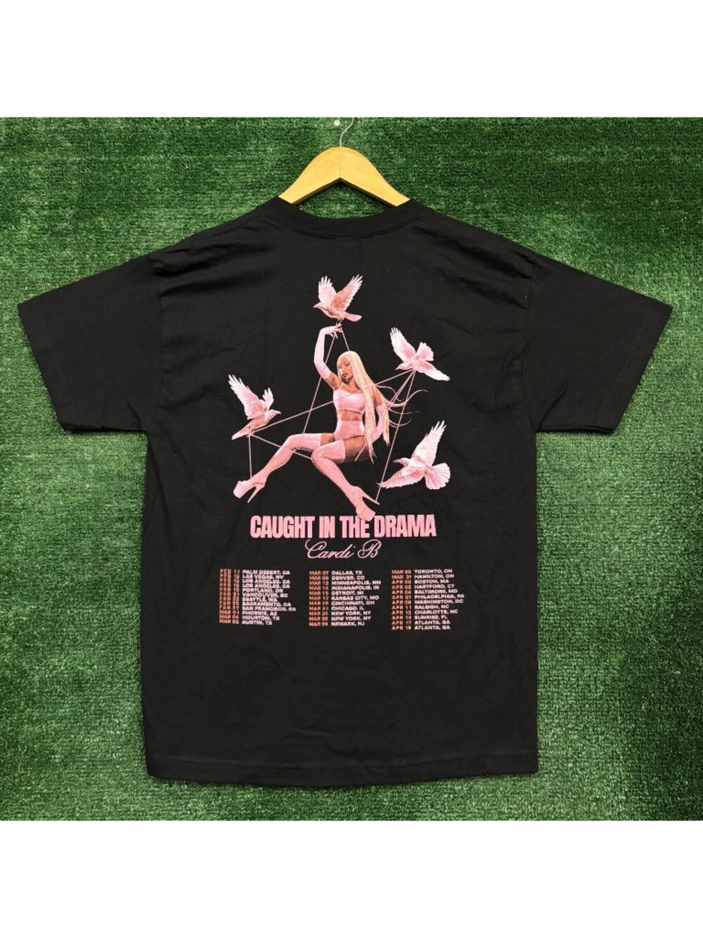 Cardi B Little Miss Drama Live at the Forum T-Shirt Size Medium